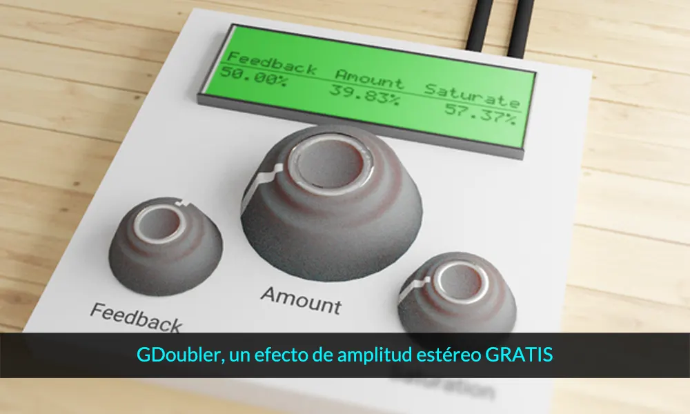 GDoubler un efecto de amplitud estéreo GRATIS