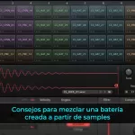 Consejos para mezclar una batería creada con samples