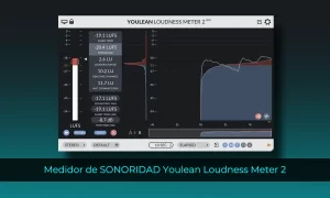 Medidor de SONORIDAD Youlean Loudness Meter 2