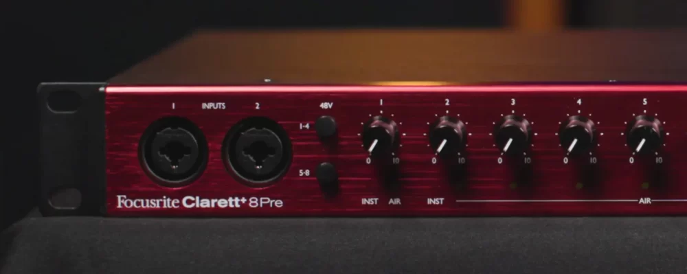 Focusrite Clarett+ 8Pre 02