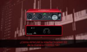 ¿Cómo APAGAR la interfaz Scarlett 2i2 de la manera CORRECTA?