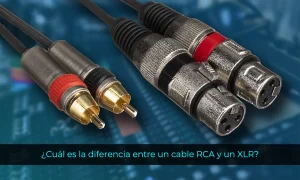 Cuál es la diferencia entre un cable RCA y un XLR fácil