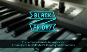 compra los mejores teclados MIDI, pianos y sintetizadores en oferta para el Black Friday