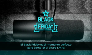 El Black Friday es el momento perfecto para comprar el micrófono que siempre has querido: el Shure SM7B