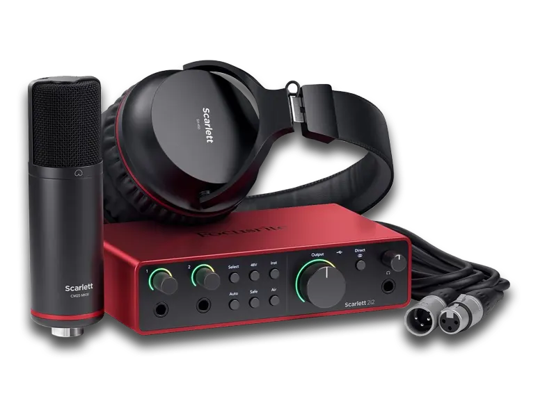 black friday focusrite scarlett 2i2 studio 4th