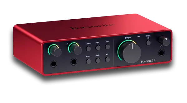 compra la focusrite scarlett 2i2 4th