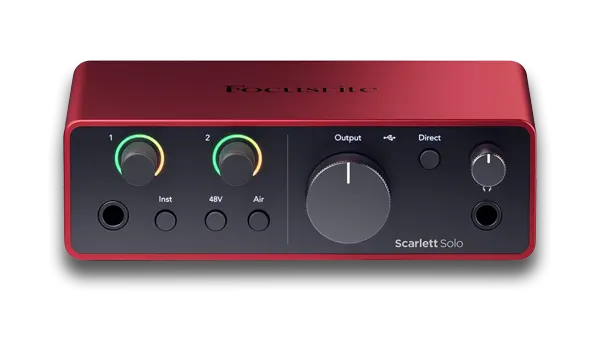 focusrite scarlett solo 4th