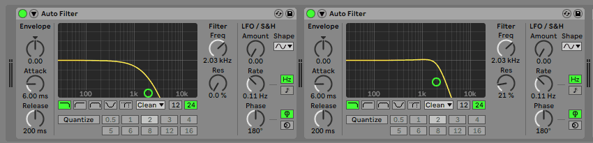 TIPOS DE FILTROS DE AUDIO