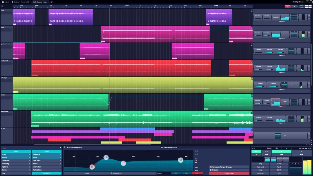 Tracktion T7 para crear música electrónica