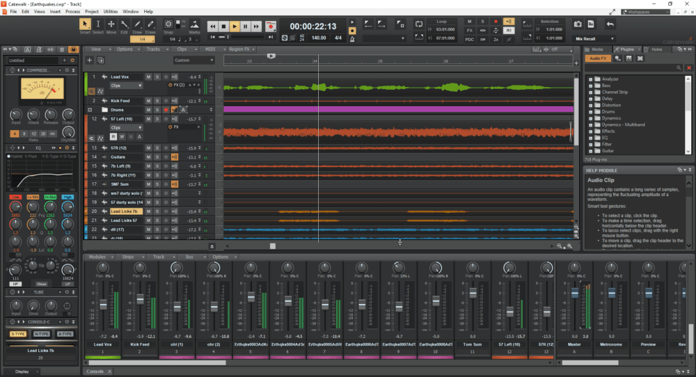 cakewalk para hacer remixes